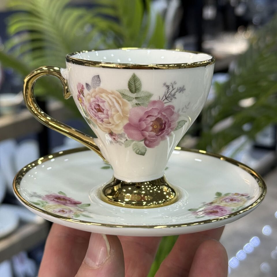 Lüx Porselen Yolanda 6 Lı Fincan Takımı