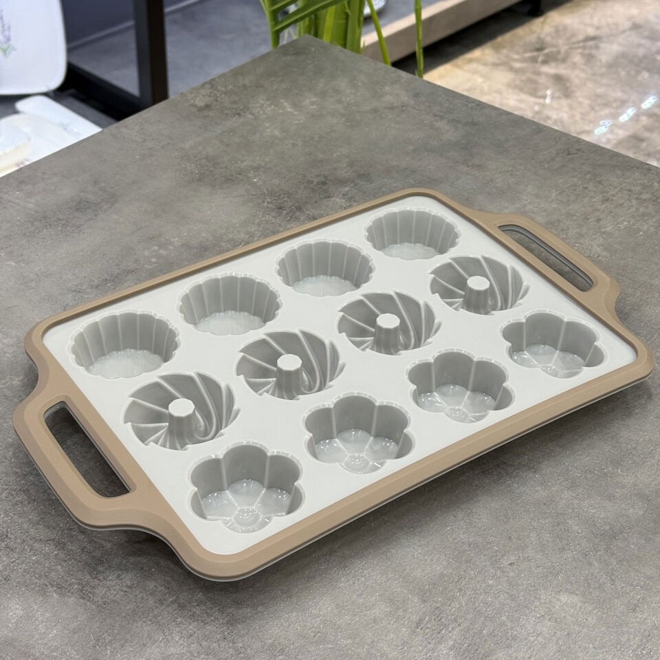 Lüx Silikon Candy 12 Li Muffin Kalıbı