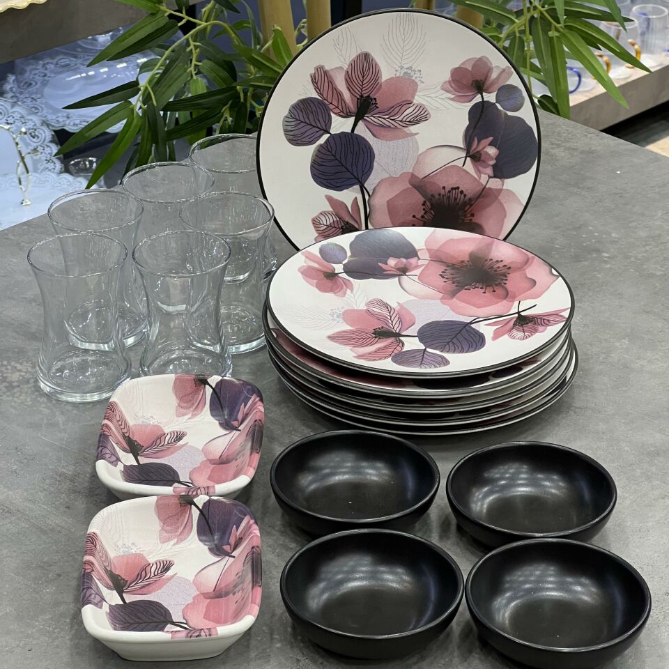 Seri Sonu 078 18 Parça Sunum Seti Stonware